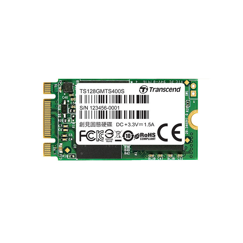 Transcend MTS400S 128GB 22x42mm M.2 Ultrabook SSD