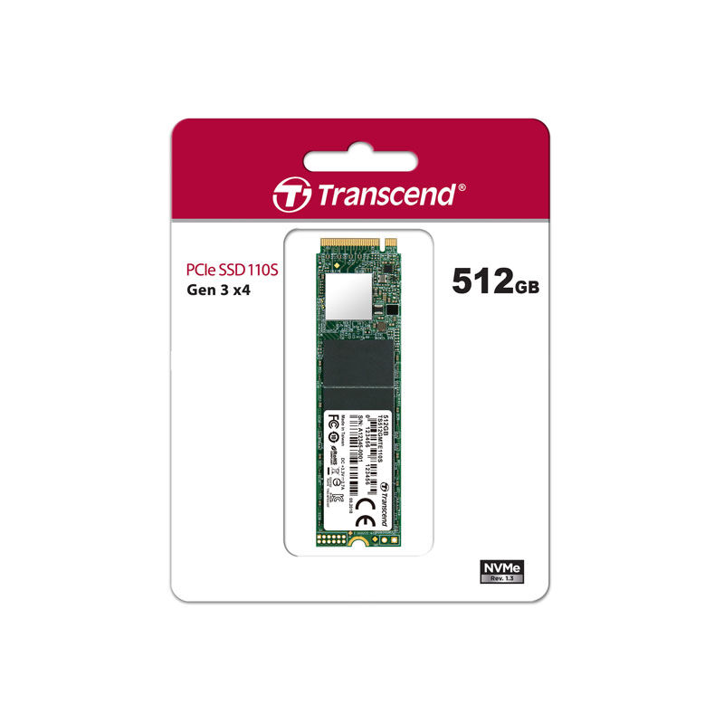 Transcend 110S 512GB 22x80mm PCIe 3.0 x4 M.2 NVMe Notebook-Masaüstü SSD