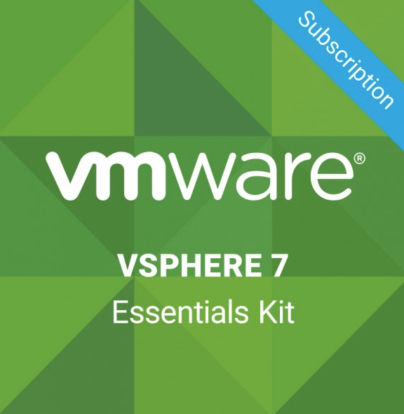 Subscription only for VMware vSphere 7 Essentials Kit for 1 year