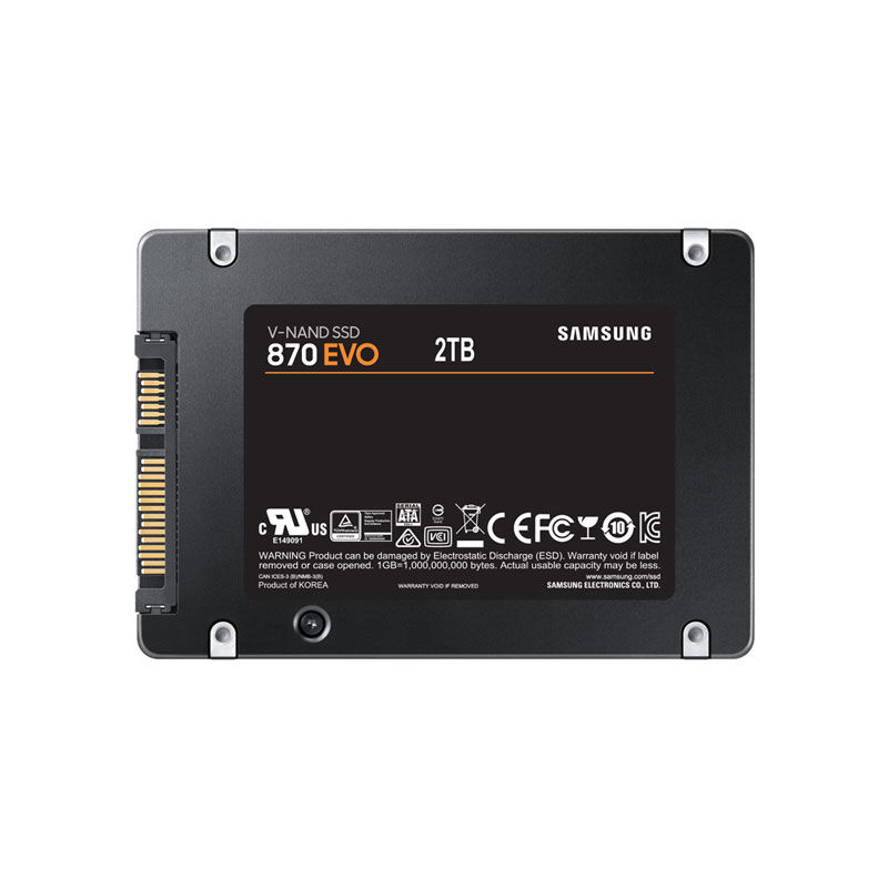 Samsung 870 EVO 2TB 2.5 inç SATA 3 SSD
