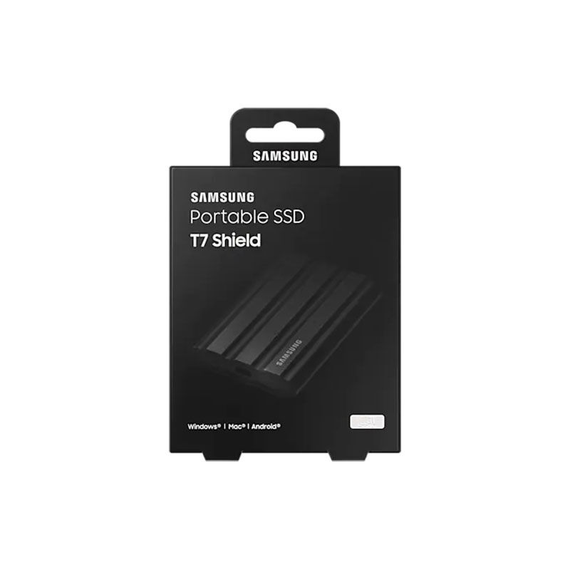 Samsung T7 Shield 4TB USB 3.2 Mini Siyah Taşınabilir SSD