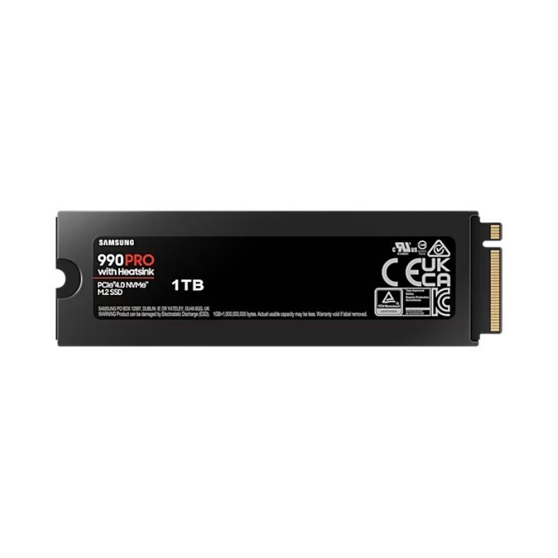 Samsung 990 PRO 1TB 22x80mm PCIe Gen 4.0 x4 NVMe M.2 Soğutuculu SSD