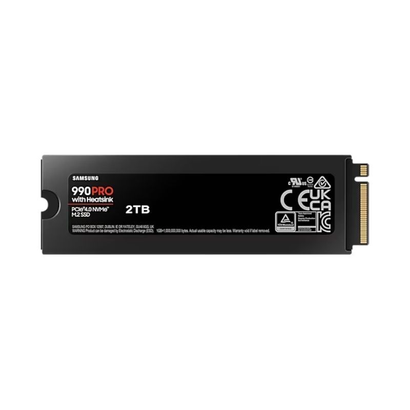Samsung 990 PRO 2TB 22x80mm PCIe Gen 4.0 x4 NVMe M.2 Soğutuculu SSD