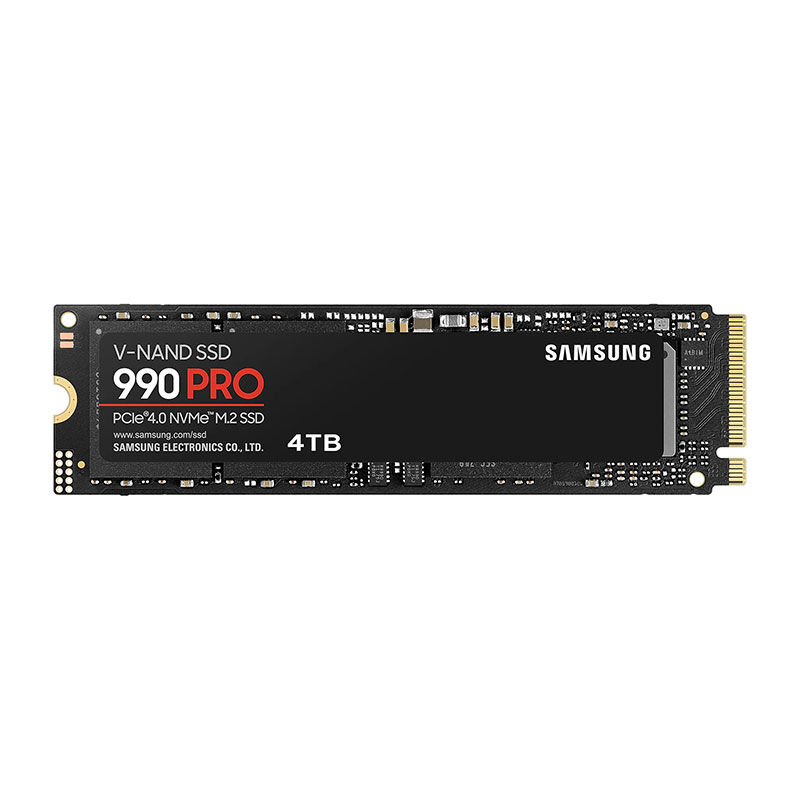 Samsung 990 PRO 4TB 22x80mm PCIe Gen 4.0 x4 NVMe M.2 SSD