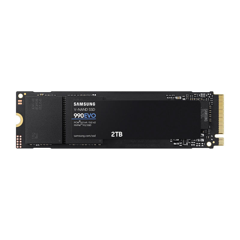 Samsung 990 EVO 2TB 22x80mm PCIe Gen 4.0 x4 NVMe M.2 SSD
