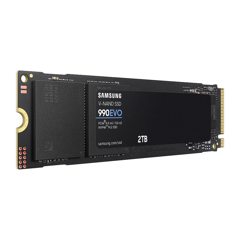 Samsung 990 EVO 2TB 22x80mm PCIe Gen 4.0 x4 NVMe M.2 SSD