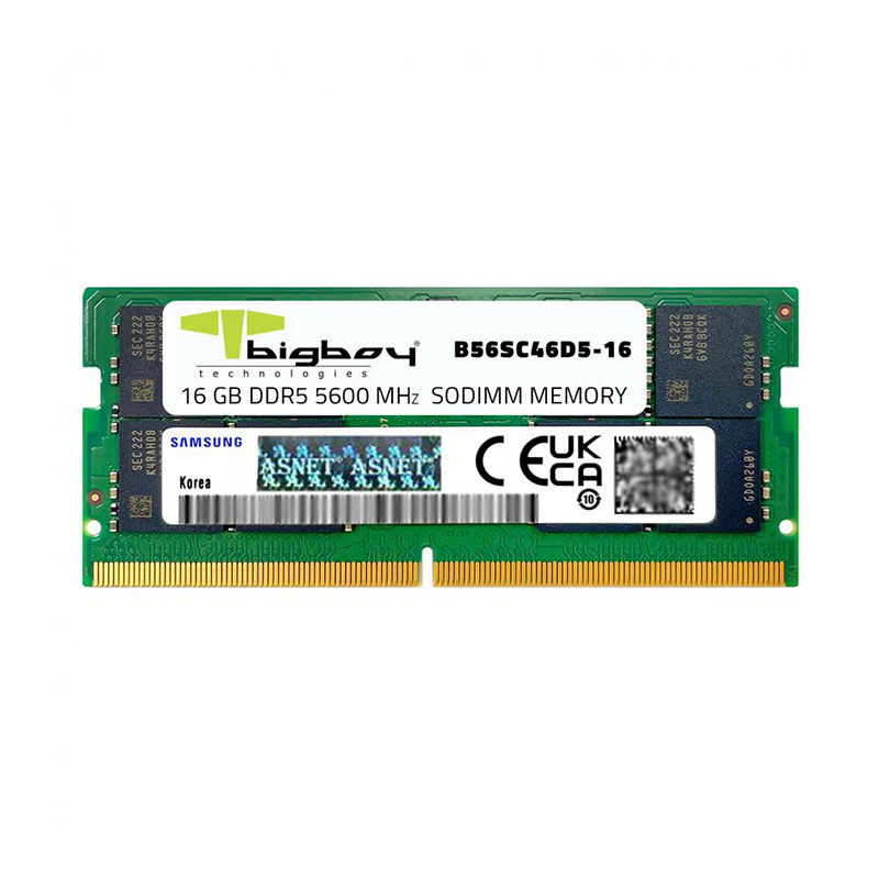 Bigboy 16GB DDR5 5600MHz CL46 Notebook Rami