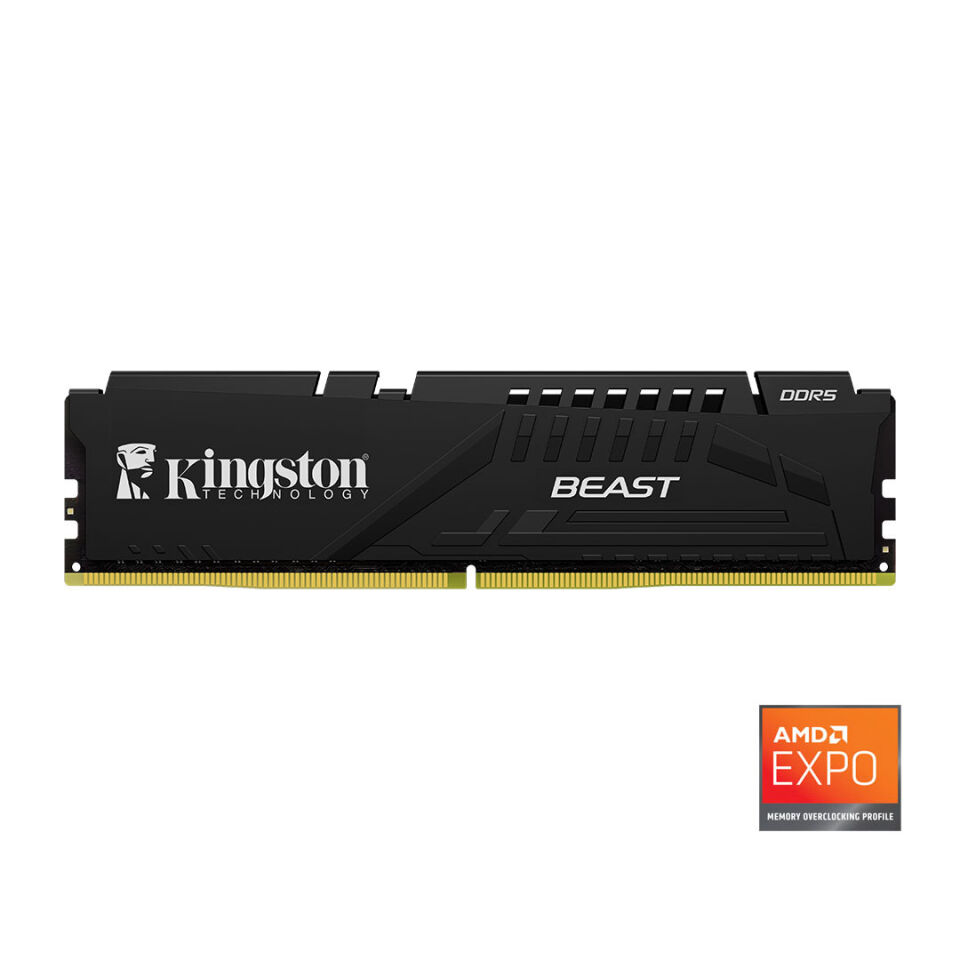 Kingston Beast Expo 32GB DDR5 6000MHz CL30 Masaüstü Performans Ram