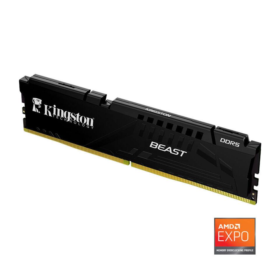 Kingston Beast Expo 16GB DDR5 6000MHz CL36 Masaüstü Performans Ram