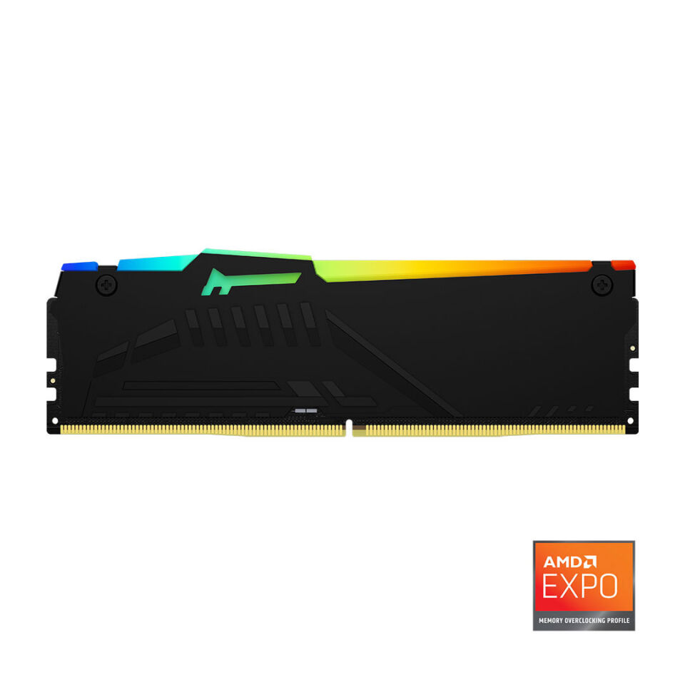 Kingston Beast RGB Expo 64GB DDR5 5600MHz CL36 Masaüstü Performans Ram Kit (2x32GB)
