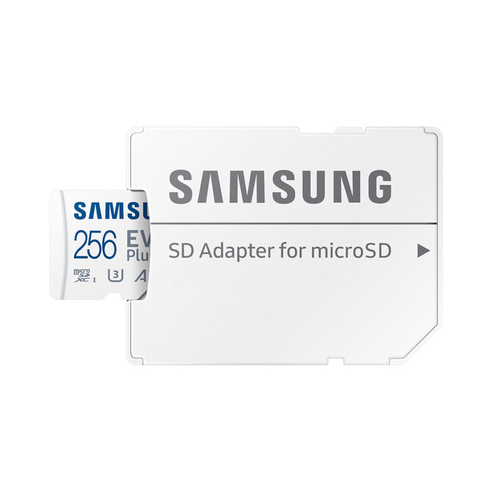 Samsung 256GB Evo Plus SDXC Class 3 (U3) UHS-I microSD Hafıza Kartı