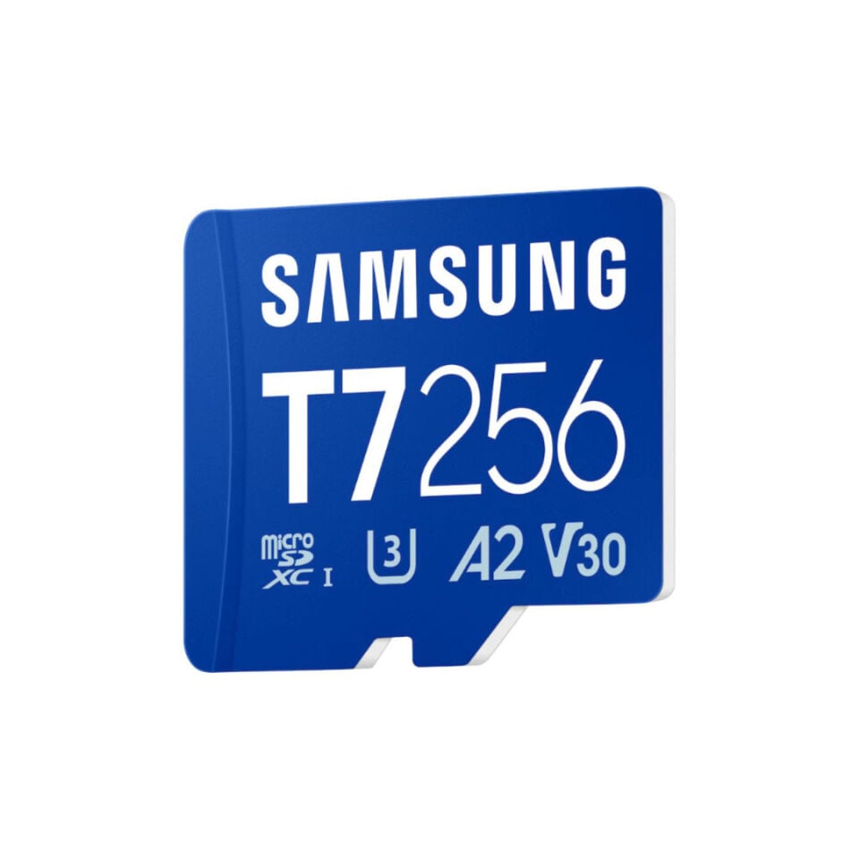 Samsung 256GB T7 SDXC Class 3 (U3) UHS-I microSD Hafıza Kartı
