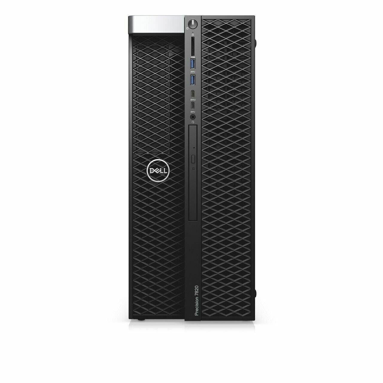 Dell Precision T7820 Tower Workstation Intel Xeon Silver 4214R İşlemci 512 GB M.2 SSD 32 GB RAM Win11Pro