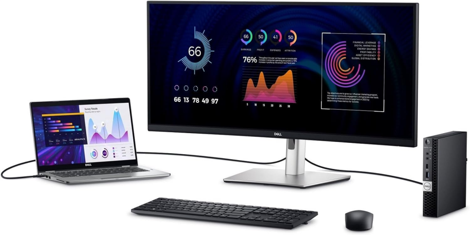 Dell 34 Curved USB-C Hub Monitor P3424WE - 86.5cm (34'')