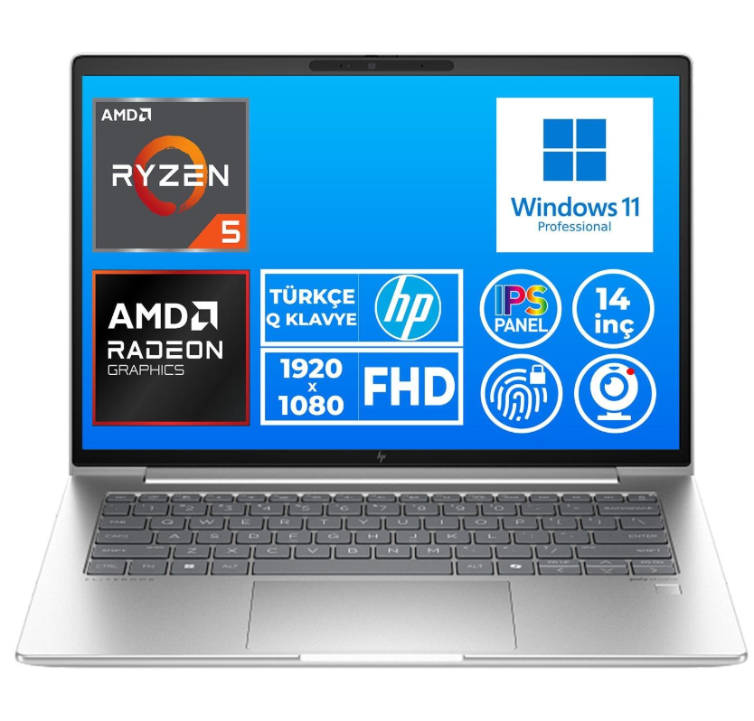 HP B2PK4ES 660 G11 U5-125U 8GB 512GB 16'' DOS– 2Y OFFSİTE