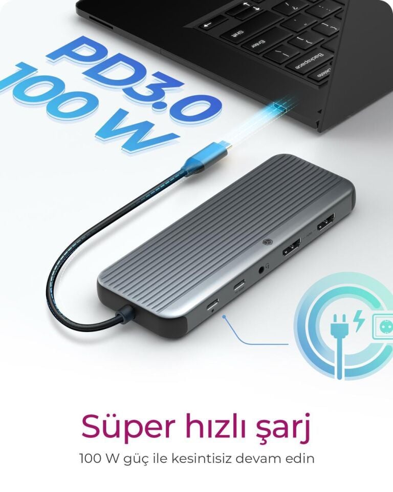 ICY BOX USB Mobile DockingStation with Triple Video Output