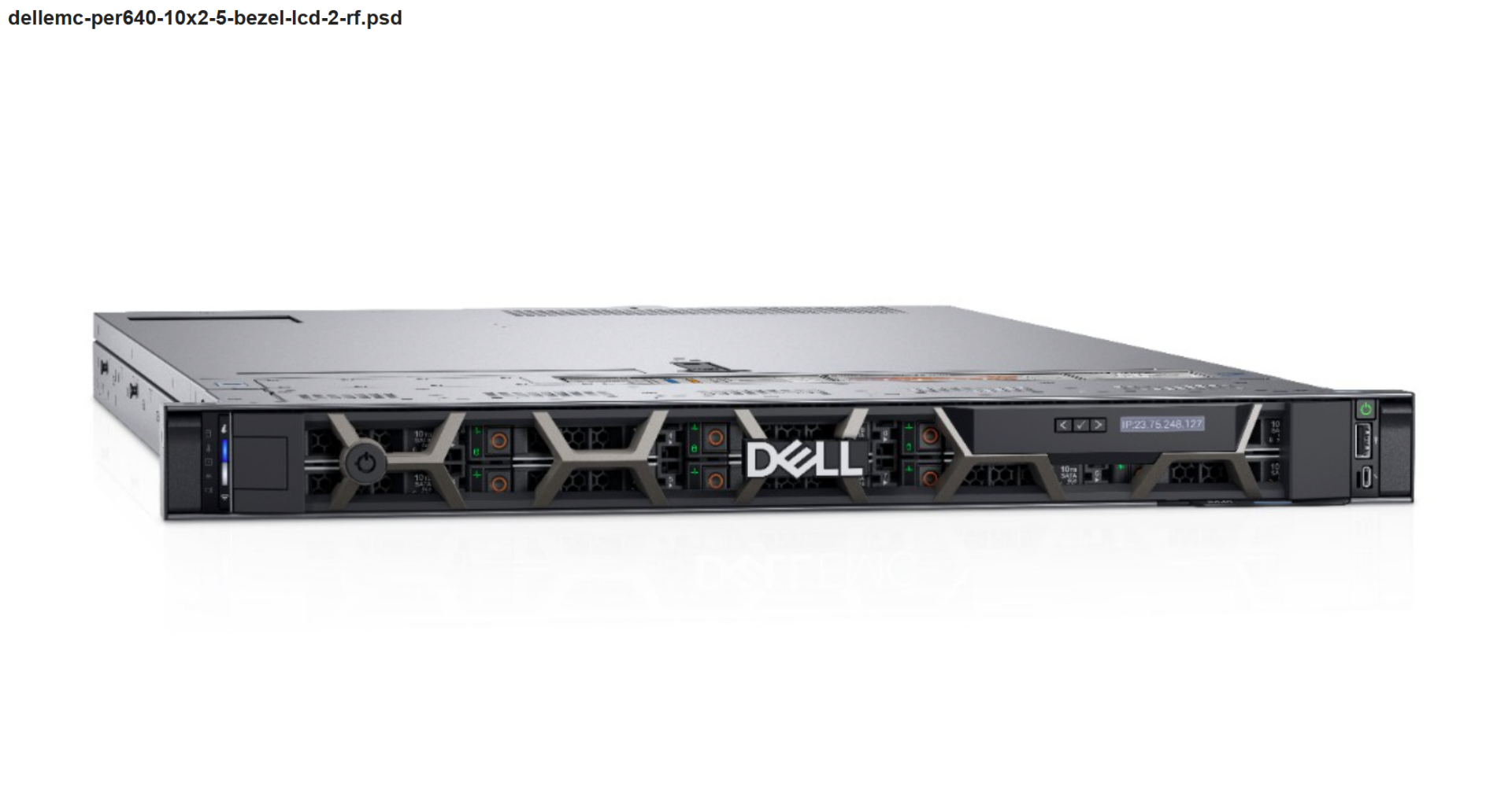 Dell PowerEdge R640 Rack Server Intel Xeon Silver 4110 1 x 16 GB 2 x 300 GB Hot Plug HD