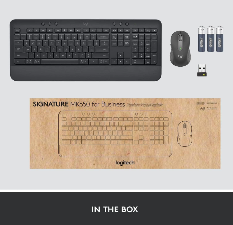 Logitech Sıgnature Mk650 Kurumsal Klavye Ve Mouse Seti