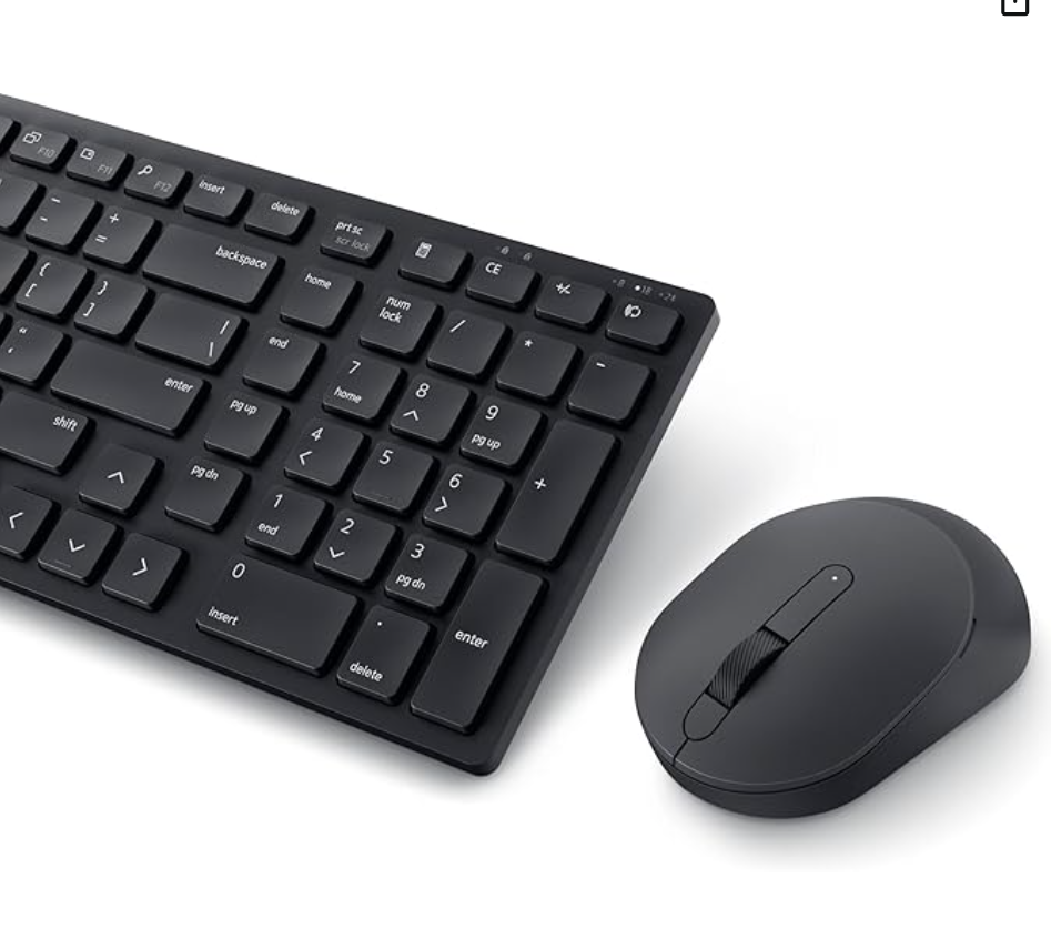 Dell Pro Compact Silent Keyboard and Mouse - KM555 - Turkish (QWERTY)