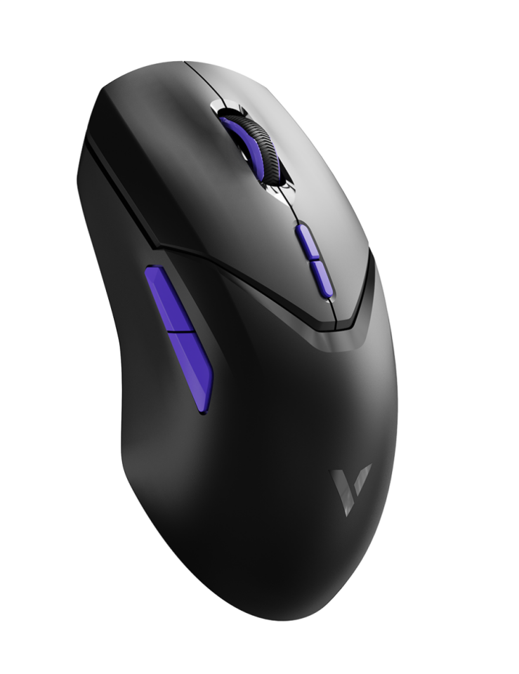 RAPOO 12584 VT9PRO 4K Wired/Wireless Gaming Mouse Black/Purple