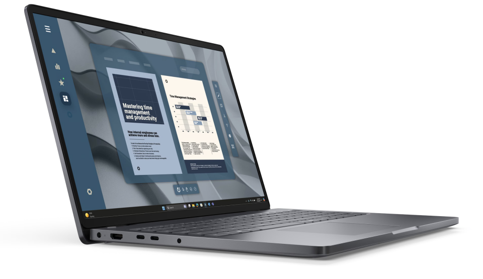 Dell Pro 16 AMD Ryzen AI 7 350 16GB 512GB SSD FgrPr Ubuntu FHD IR Cam & Mic WLAN + BT 16.0'' FHD+ Backlit Kb 3 Cell