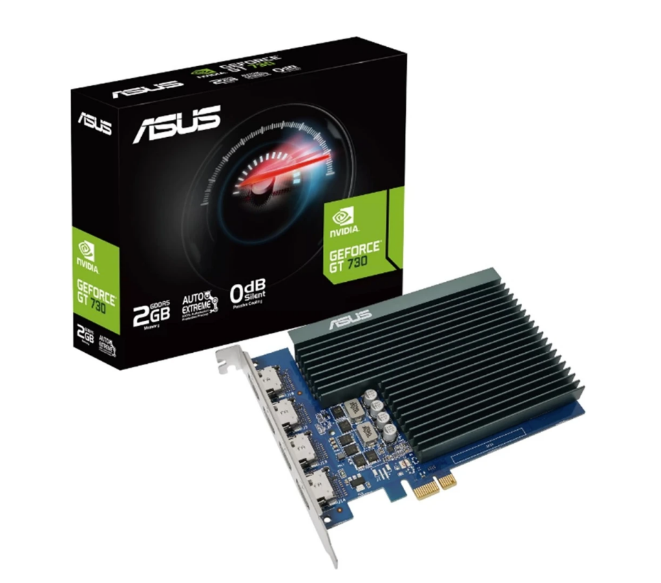 Asus GT730 GT730-4H-SL-2GD5 64 Bit GDDR5 2GB 4xHDMI Grafik Kartı