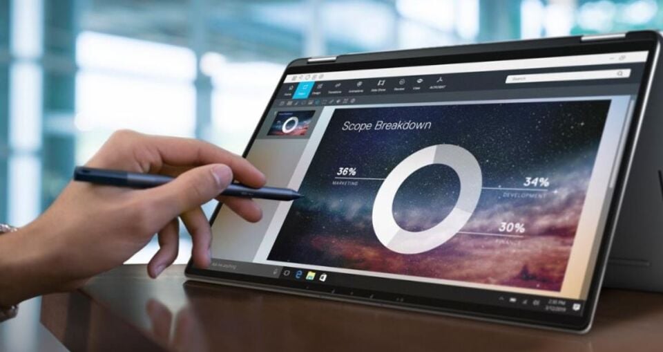 Lati 7310 2in1, Ci7-10610U, 16GB, 256GB SSD,Intel UHD, 13.3'' Win 10 Pro